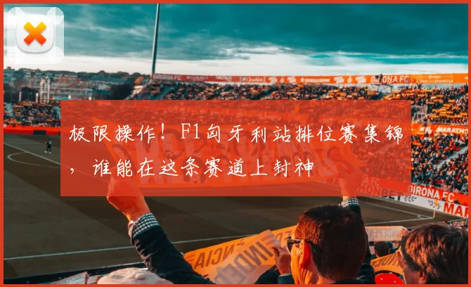 极限操作!F1匈牙利站排位赛集锦,谁能在这条赛道上封神